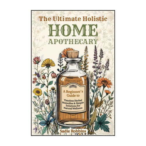 Designs A standout Home Apothecary book cover that will catch