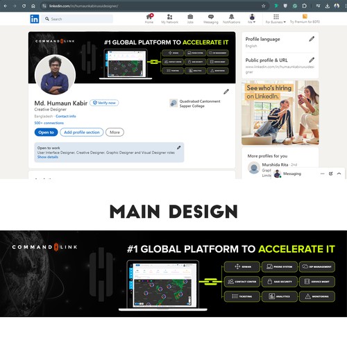 Other business or advertising contest entry by Mr. Kabir's Design