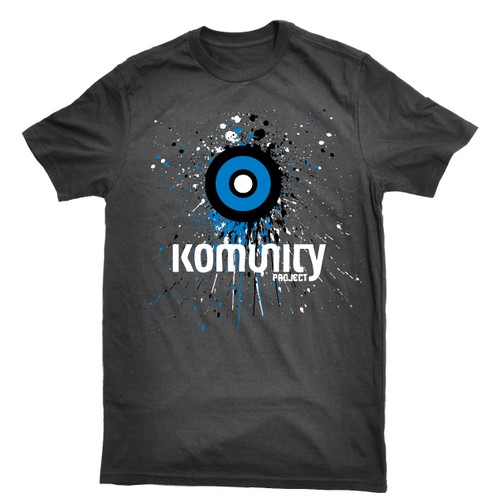 T-Shirt Design for Komunity Project by Kelly Slater Diseño de CSBS