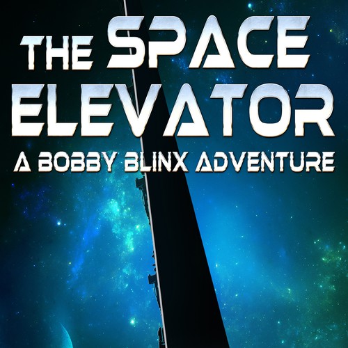 Book Cover for an epic science fiction adventure. Design by 8bit Design