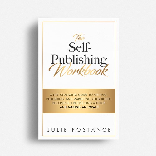 Stunning high quality professional cover for book on self-publishing Design by Yna