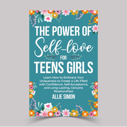 Ebook Cover for Teen Girls that will brighten their day :) Design réalisé par The Cloud Digital