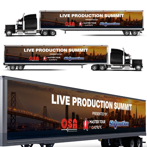 Live Prouduction Summit - TRAILER GRAPHICS Design by Fachri Iffat