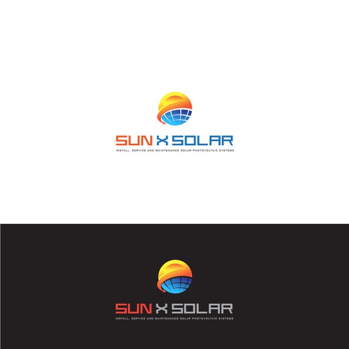 teodoricさんのSun X Solar needs a powerful logo to make a statementデザイン