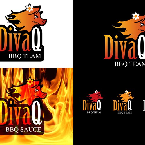 Need a simple clean BBQ logo for a BBQ team/Company Design by Symbol Simon