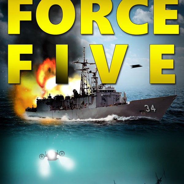 Action adventure nover Kindle book cover