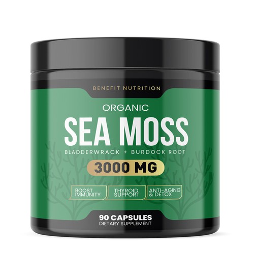 Concept Design For Supplement - Front Label Design by Fredrick Balois