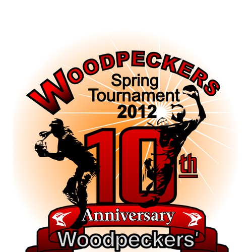 Help Woodpeckers Softball Team with a new t-shirt design Design by T-Bear