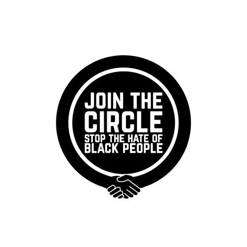 Anti racism logo Design by GRAAFILINE