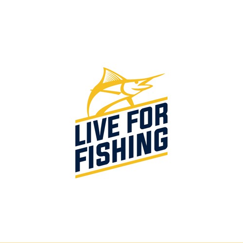 Logo design for fishing website Design by Transformed Design Inc.