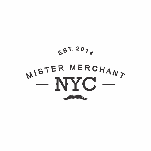 Calling all Hipsters. Create an edgy but authentic logo for Mister Merchant NYC! Design by Helmidwip