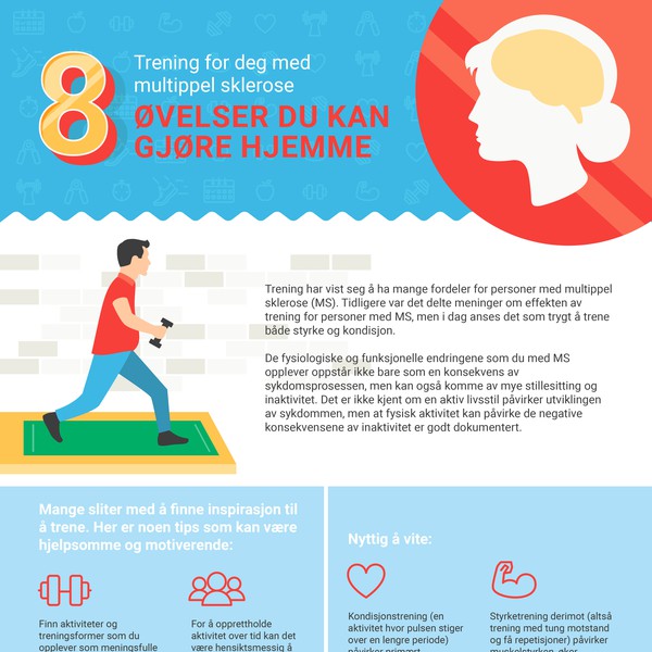 8 Exercises for patients with Multiple sclerosis