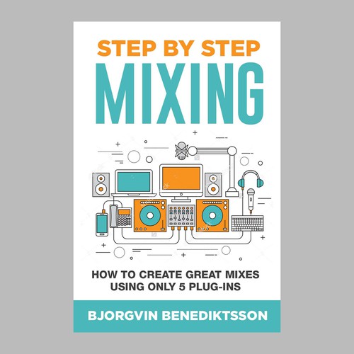 Design a Best-Selling Book Cover for a Music Producer Ontwerp door aksaramantra