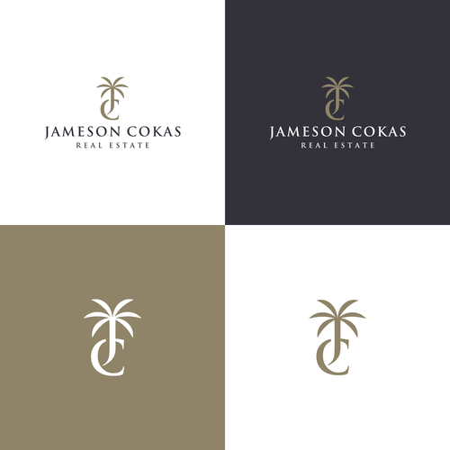 Modern but luxurious Real Estate Agent Logo Design by mojolegi