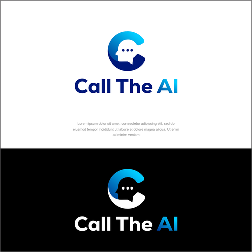 AI Communication Logo Design by Elesense