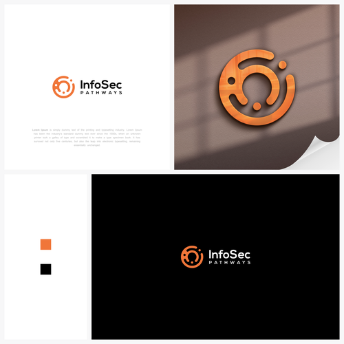 Logo design for cybersecurity training nonprofit Design by bell_gið