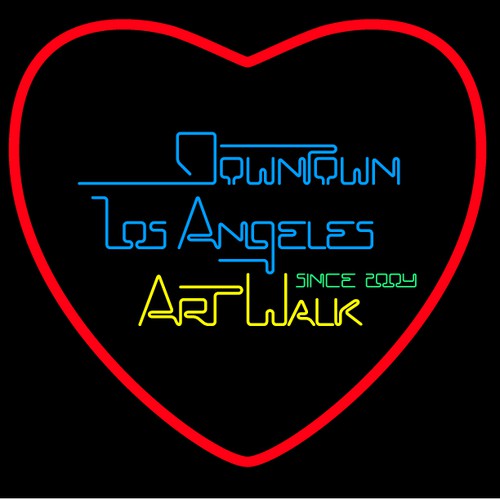Downtown Los Angeles Art Walk logo contest Diseño de thewkyd