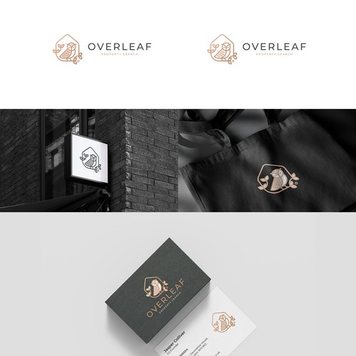 Continue "Overleaf" with me to create a stylish logo for high end property buyers Design by VisibleGravity™