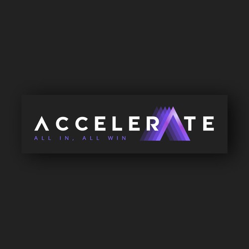 Accelerate 2024 Logo Comps Design by Jacob Gomes