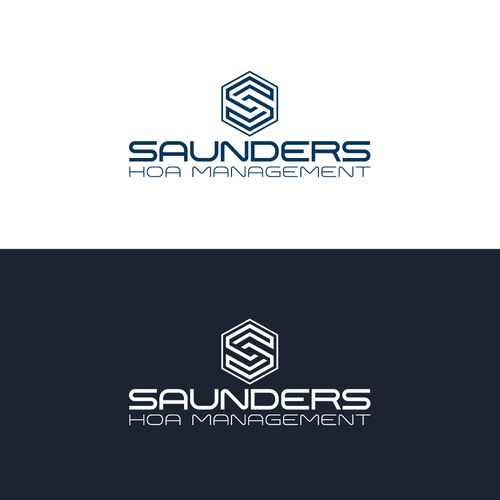 Modern Clean Logo for High Tech Real Estate Management Firm. Design by memindlogo