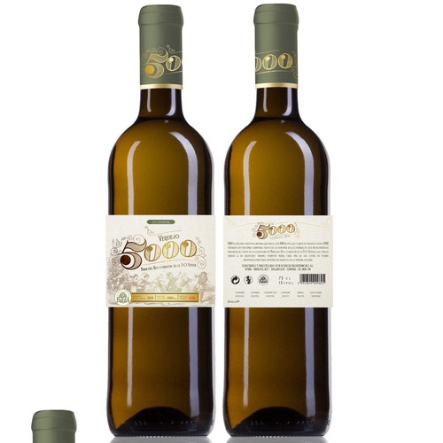 Design vincitore del contest "5000 botellas de Verdejo y mas..."