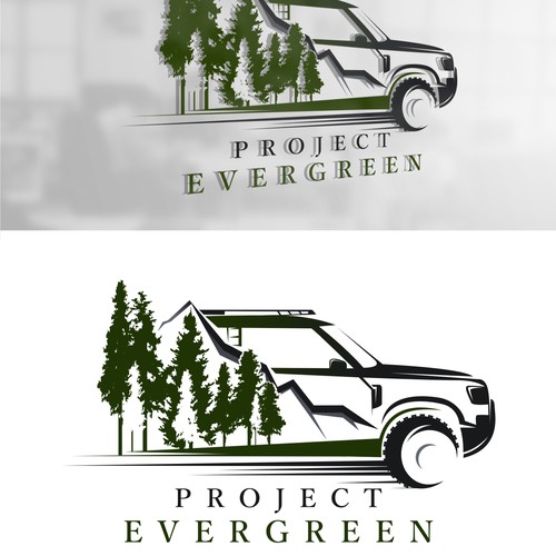 Adventure without limitations! Design an image of Defender into the Pacific Northwest.-ontwerp door Paradise Dream