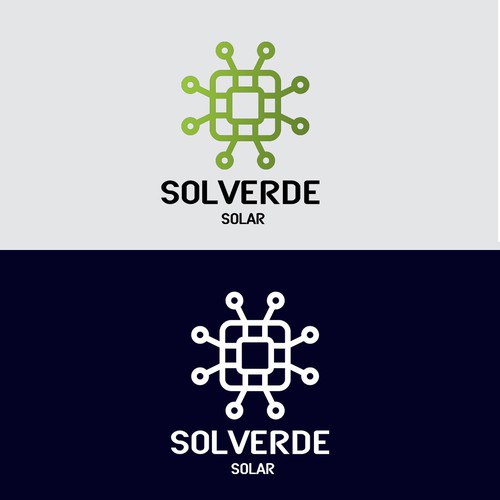 Clean logo for solar company Design by robingfx1