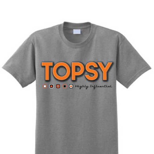 T-shirt for Topsy Réalisé par LynnGill