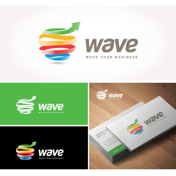 Design by deleted-384464 titled "Crea il prossimo logo per wave"