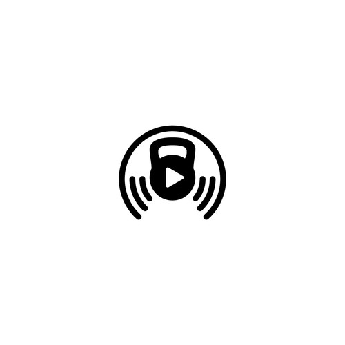 Workout Music Logo Diseño de Rushiraj's ART™️✅