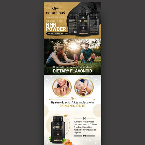 Guaranteed ! Anti-aging Supplement flyer or Leaflet Design by 123Graphics