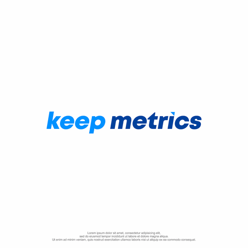 Craft a visually stunning logo for keep metrics Design by Mac _An