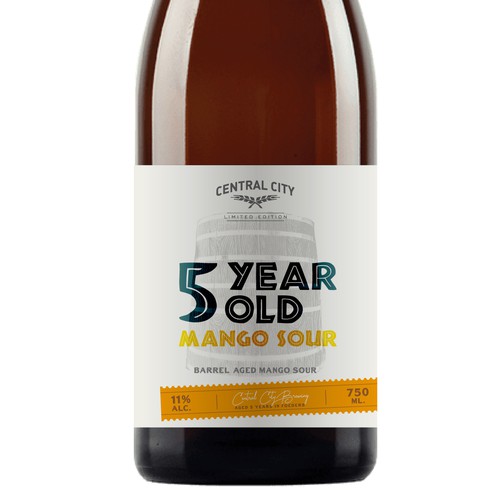 Premium Craft Sour Beer Label Design by mnml1