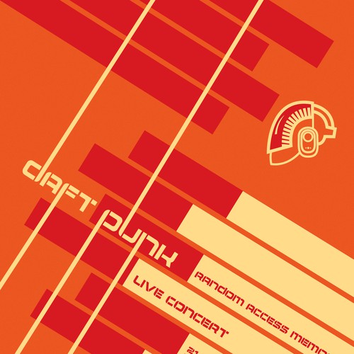99designs community contest: create a Daft Punk concert poster Réalisé par Angeleta