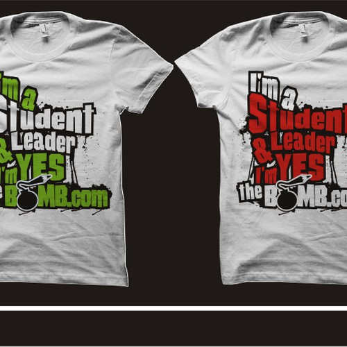 Design My Updated Student Leadership Shirt Design by TumbasNiki