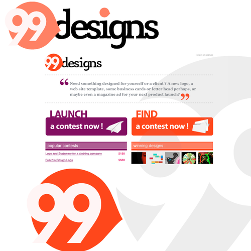 Logo for 99designs Design por frazzical