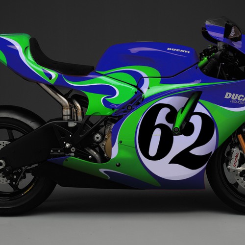 Design a Custom Ducati Desmosedici Motorcycle! Design by AlexBogomilov