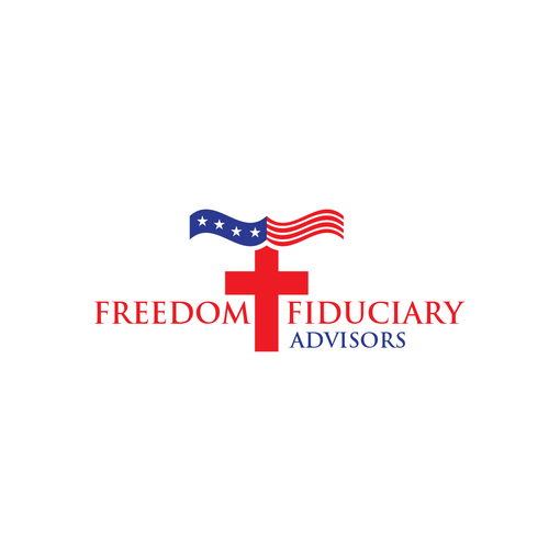 Investment company breaking away from corporate interest looking for fresh patriotic logo. Design by Affineer