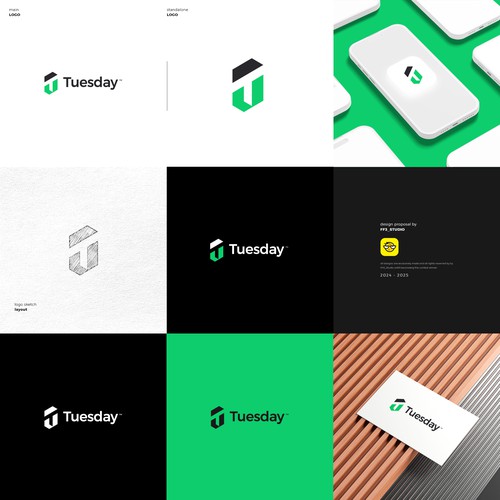 Design a logo for "Tuesday" Design by FF3 ˢᵗᵘᵈⁱᵒ