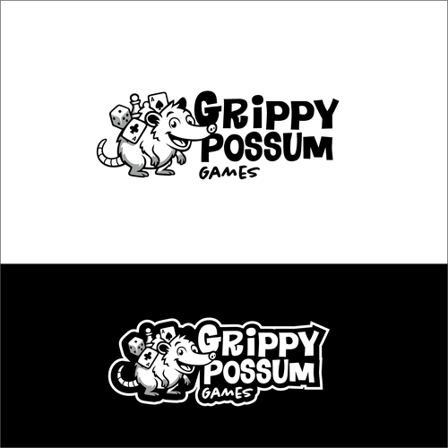 Logo for new game company that publishes board & card games Design by Elesense