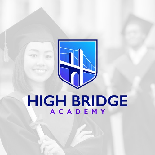 High Bridge Academy Brand Refresh: Logo and Colors Revamp Needed! Design by Creadave