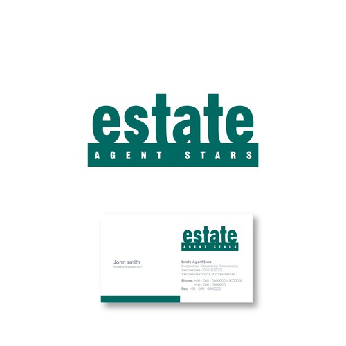 New logo wanted for Estate Agent Stars Réalisé par Abhitk.a3