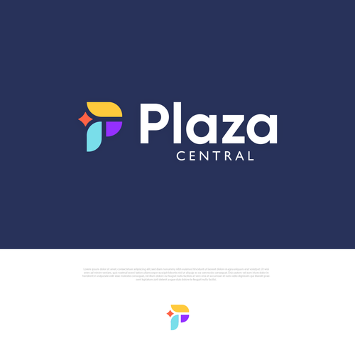 Logotipo Plaza Central Design by reflect the style ™