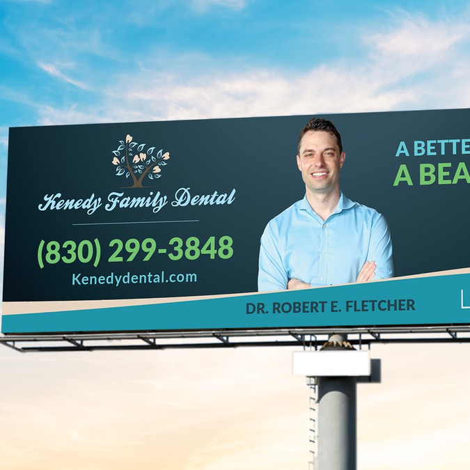 Dental Office Needs A Classy Texas Billboard Signage Contest