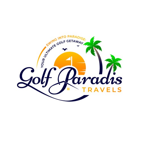We need a logo that encourage trust and willingness to play GOLF in PARADISE Design by Creative P