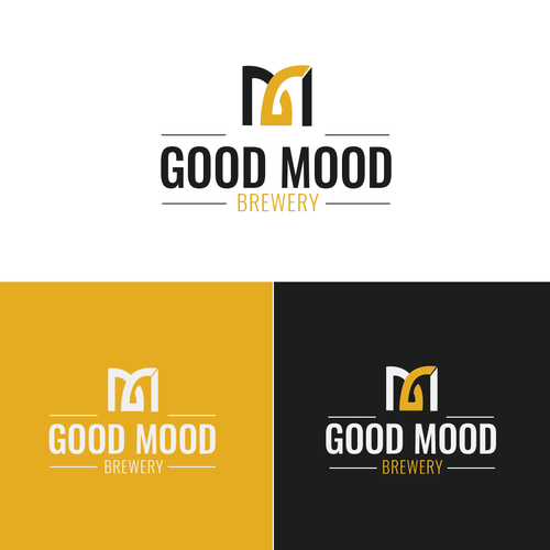 Good Mood Brewery - Craft Brewery Logo Design Design by Wizard Mayur