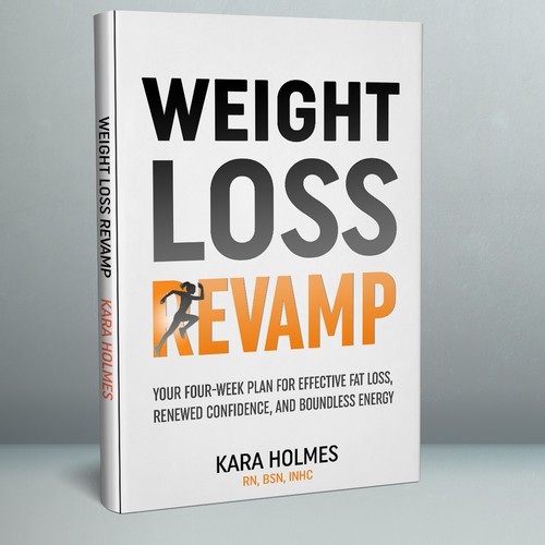 Design an eye-grabbing, compelling cover for a book on lasting weight loss Design by aikaterini