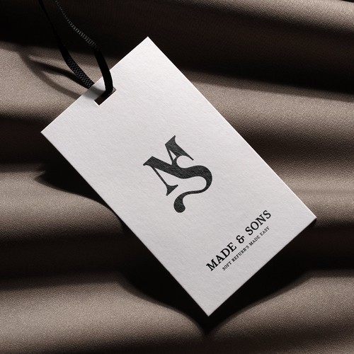 Design di Luxury Meets Ease: Logo & Card Design for Made & Sons di Ascent Agency