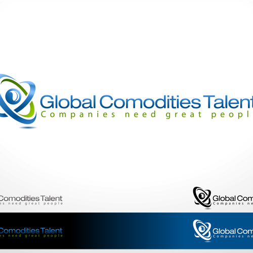 Logo for Global Energy & Commodities recruiting firm Design by Pandalf