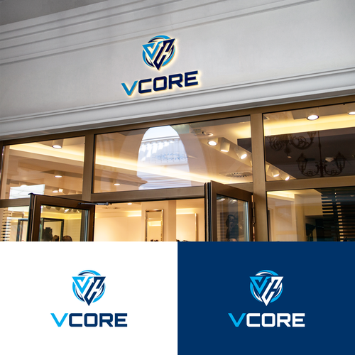 "Professional Safety Consulting Brand: Sophisticated Triangle-V Integration - Design by Ananda_art